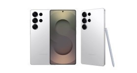 SamsungGalaxyS25Ultrawhitesilver45